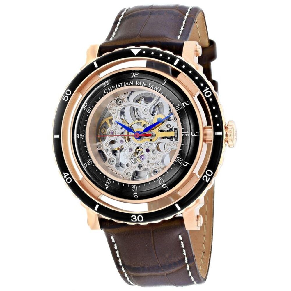 Christian Van Sant Men's Dome Silver Dial Watch - CV0744